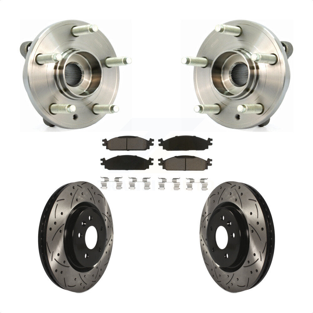 Transit Auto KBB-120303 Wheel Bearing and Hub Assembly for 2009-2010 Lincoln MKS - Front product image