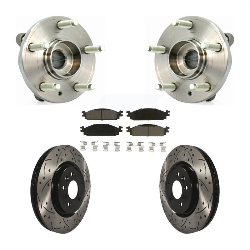 Transit Auto KBB-120303 Wheel Bearing and Hub Assembly for 2009-2010 Lincoln MKS - Front product image