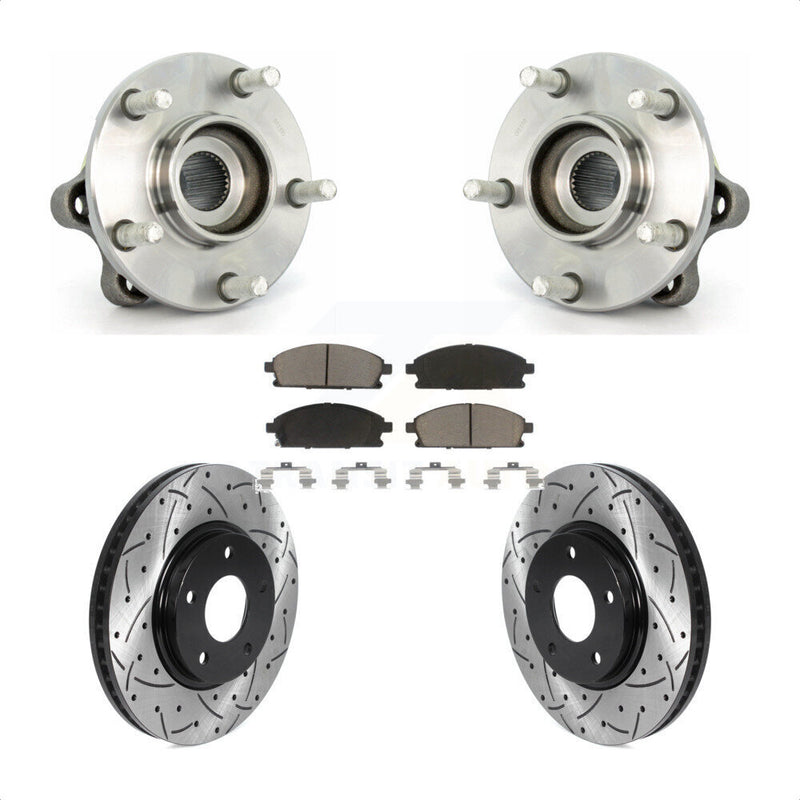 Transit Auto KBB-120304 Wheel Bearing and Hub Assembly for 2004-2009 Nissan Quest - Front product image