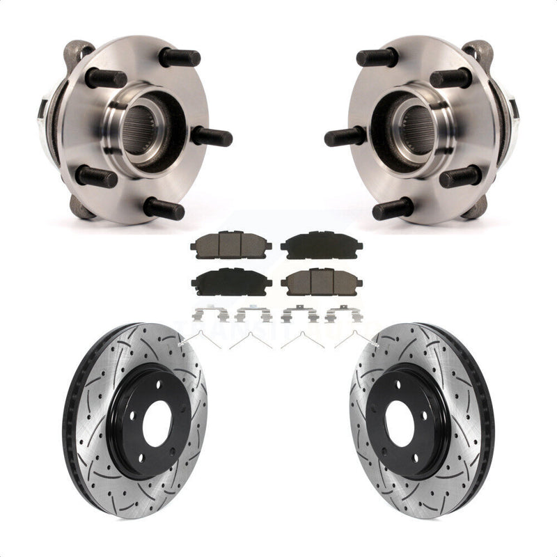 Transit Auto KBB-120305 Wheel Bearing and Hub Assembly for 2011-2017 Nissan Quest - Front product image