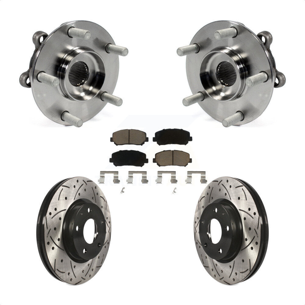 Transit Auto KBB-120306 Wheel Bearing and Hub Assembly for 2013-2015 Mazda CX-5 - Front product image
