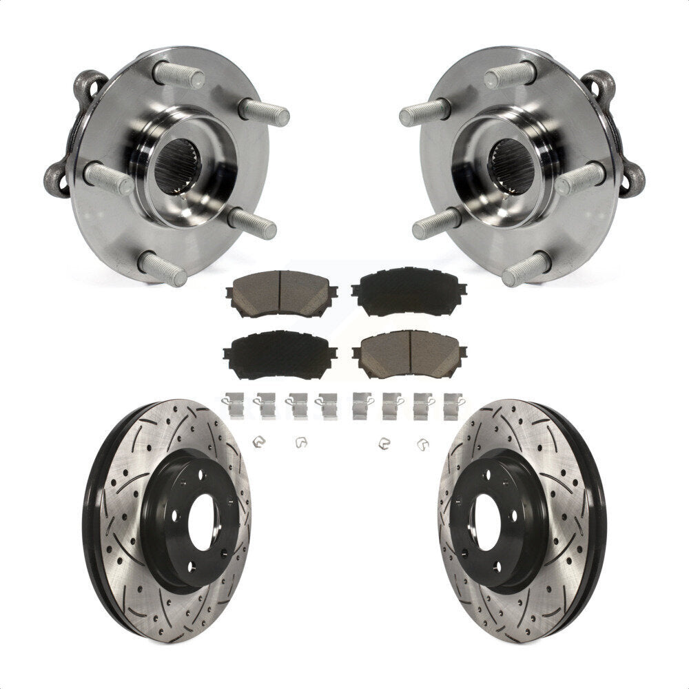 Transit Auto KBB-120307 Wheel Bearing and Hub Assembly for 2014-2018 Mazda 6 - Front product image