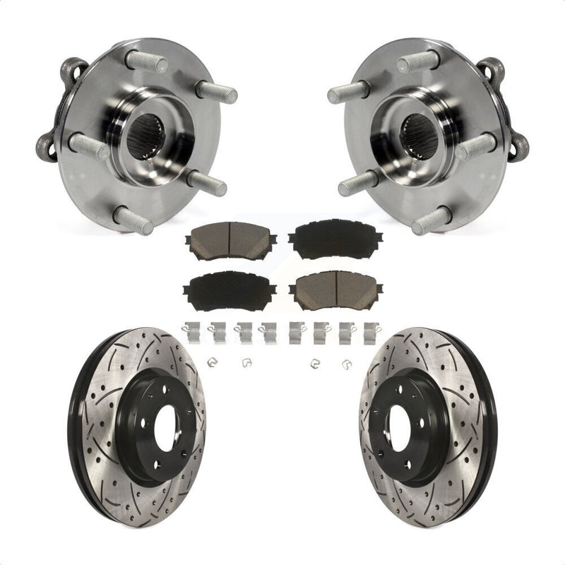 Transit Auto KBB-120307 Wheel Bearing and Hub Assembly for 2014-2018 Mazda 6 - Front product image