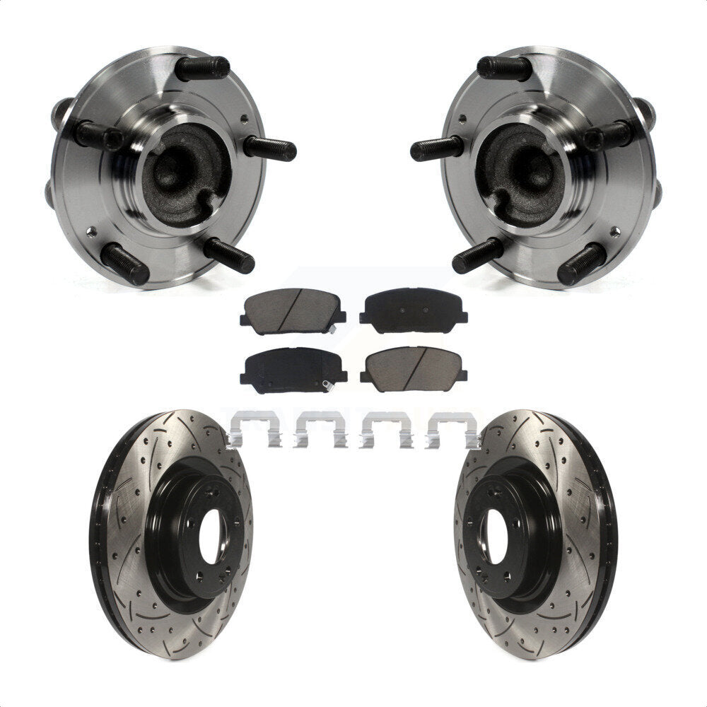 Transit Auto KBB-120308 Wheel Bearing and Hub Assembly for 2010-2016 Hyundai Genesis Coupe - Front product image