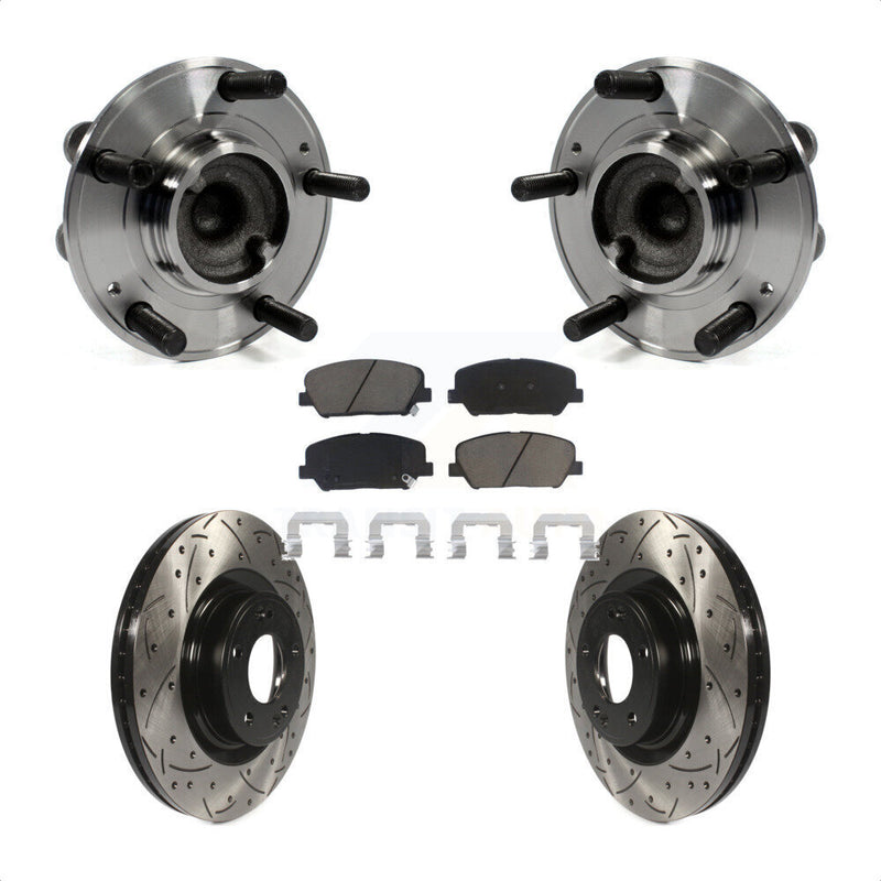 Transit Auto KBB-120308 Wheel Bearing and Hub Assembly for 2010-2016 Hyundai Genesis Coupe - Front product image