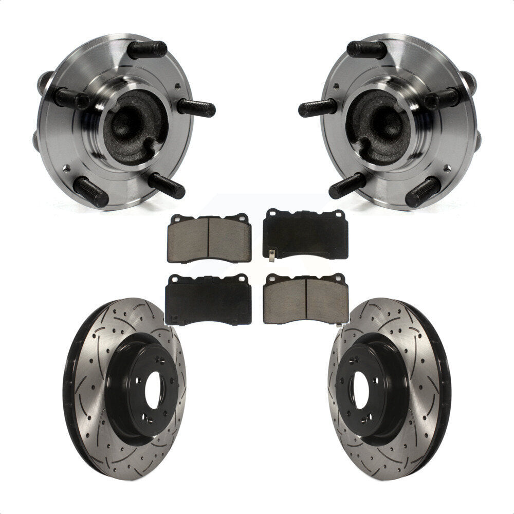 Transit Auto KBB-120309 Wheel Bearing and Hub Assembly for 2010-2016 Hyundai Genesis Coupe - Front product image