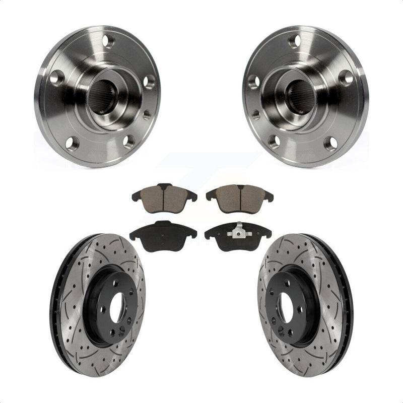 Transit Auto KBB-120310 Wheel Bearing and Hub Assembly for 2007-2018 Volvo S60, Volvo S80, Volvo V60 & more - Front product image