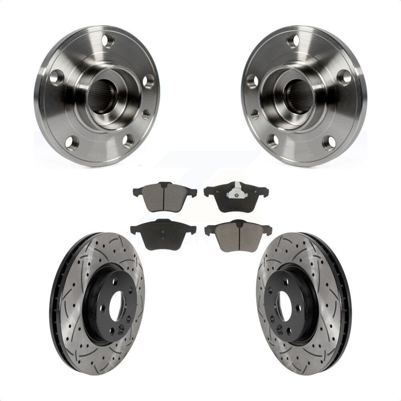 Transit Auto KBB-120311 Wheel Bearing and Hub Assembly for 2008 Volvo V70 - Front product image