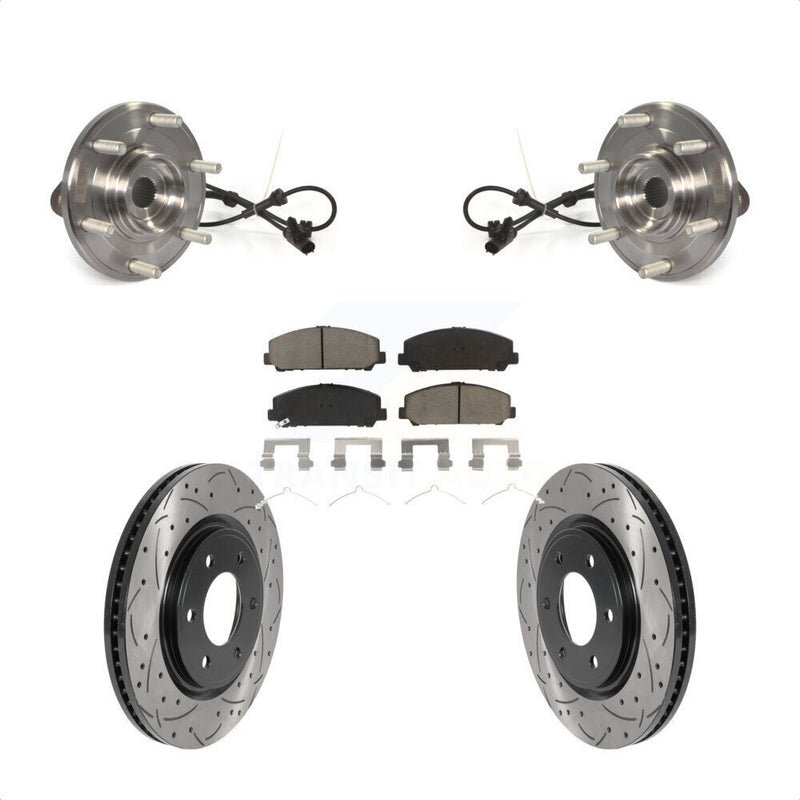 Transit Auto KBB-120314 Wheel Bearing and Hub Assembly for 2012-2015 Nissan Armada, Nissan TITAN - Front product image