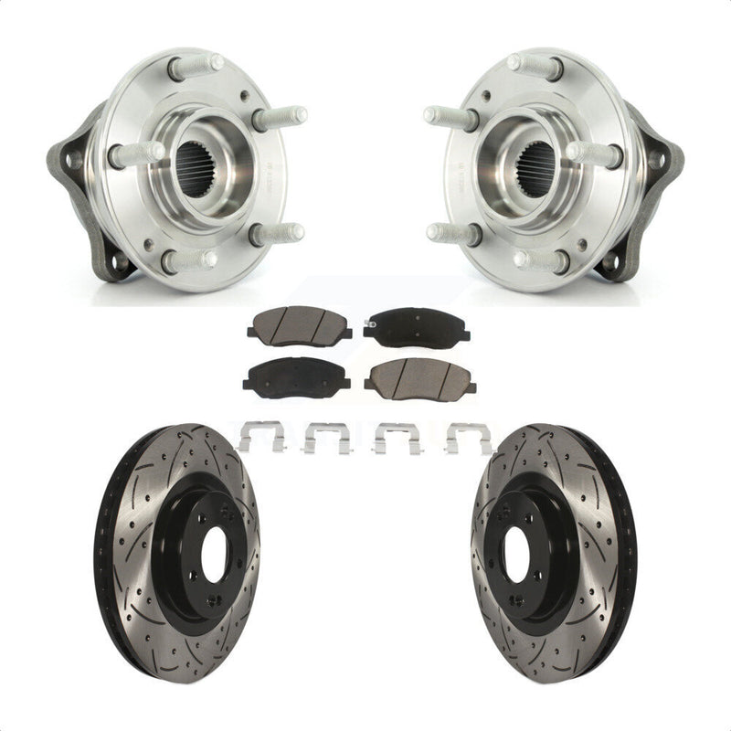 Transit Auto KBB-120316 Wheel Bearing and Hub Assembly for 2013-2015 Hyundai Santa Fe, Hyundai Santa Fe XL - Front product image