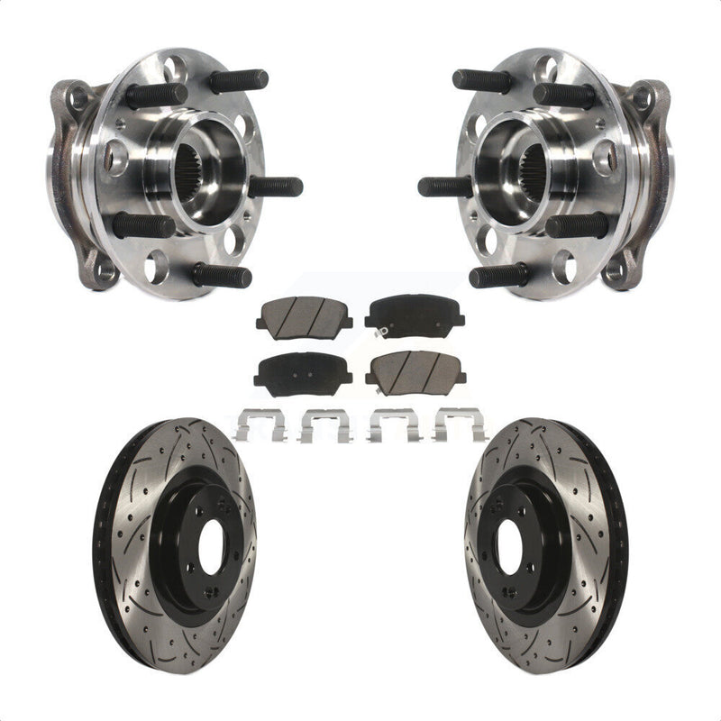 Transit Auto KBB-120320 Wheel Bearing and Hub Assembly for 2015-2016 Hyundai Santa Fe Sport - Front product image