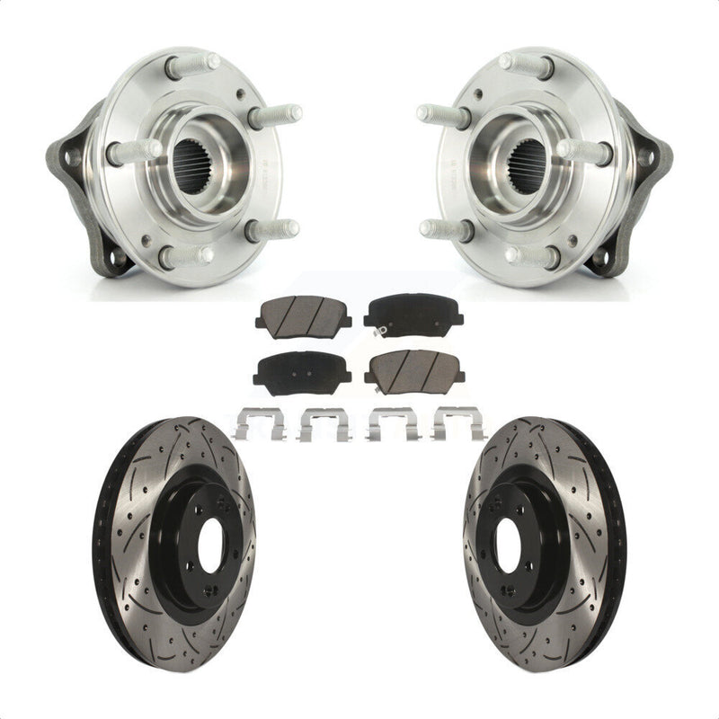 Transit Auto KBB-120321 Wheel Bearing and Hub Assembly for 2013-2015 Kia Sorento, Hyundai Santa Fe Sport - Front product image