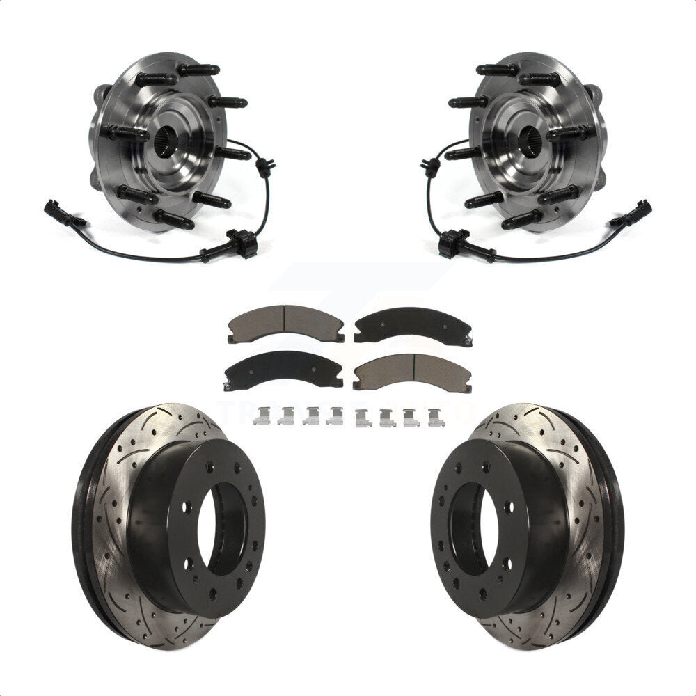 Transit Auto KBB-120324 Wheel Bearing and Hub Assembly for 2011-2019 Chevrolet Silverado 2500 HD, Chevrolet Silverado 3500 HD, GMC Sierra 2500 HD & more - Front product image