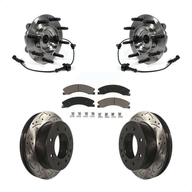 Transit Auto KBB-120324 Wheel Bearing and Hub Assembly for 2011-2019 Chevrolet Silverado 2500 HD, Chevrolet Silverado 3500 HD, GMC Sierra 2500 HD & more - Front product image