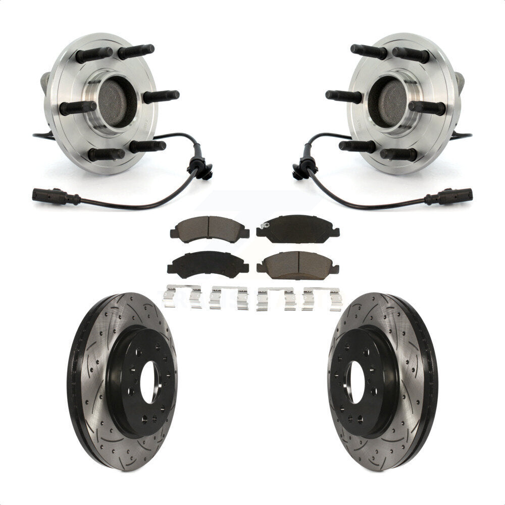 Transit Auto KBB-120331 Wheel Bearing and Hub Assembly for 2007-2014 Chevrolet Tahoe, Cadillac Escalade, Cadillac Escalade ESV & more - Front product image