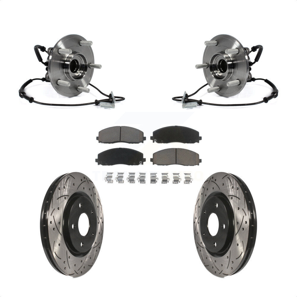 Transit Auto KBB-120333 Wheel Bearing and Hub Assembly for 2012-2020 Dodge Grand Caravan, Volkswagen Routan, Chrysler Town & Country & more - Front product image