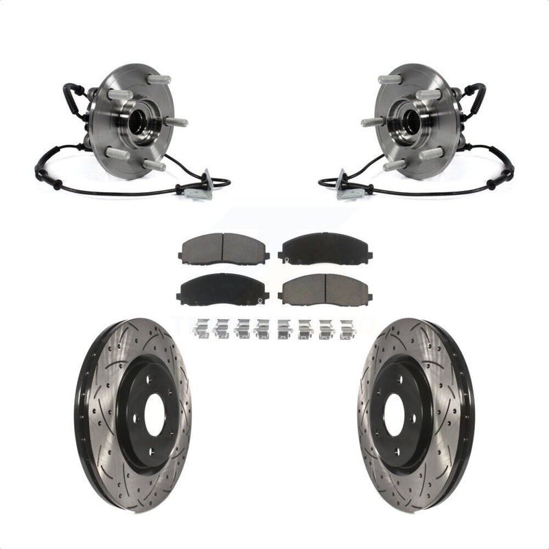 Transit Auto KBB-120333 Wheel Bearing and Hub Assembly for 2012-2020 Dodge Grand Caravan, Volkswagen Routan, Chrysler Town & Country & more - Front product image