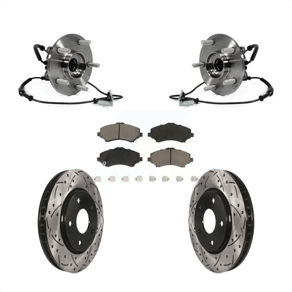 Transit Auto KBB-120334 Wheel Bearing and Hub Assembly for 2012-2016 Volkswagen Routan, Chrysler Town & Country, Dodge Grand Caravan & more - Front product image