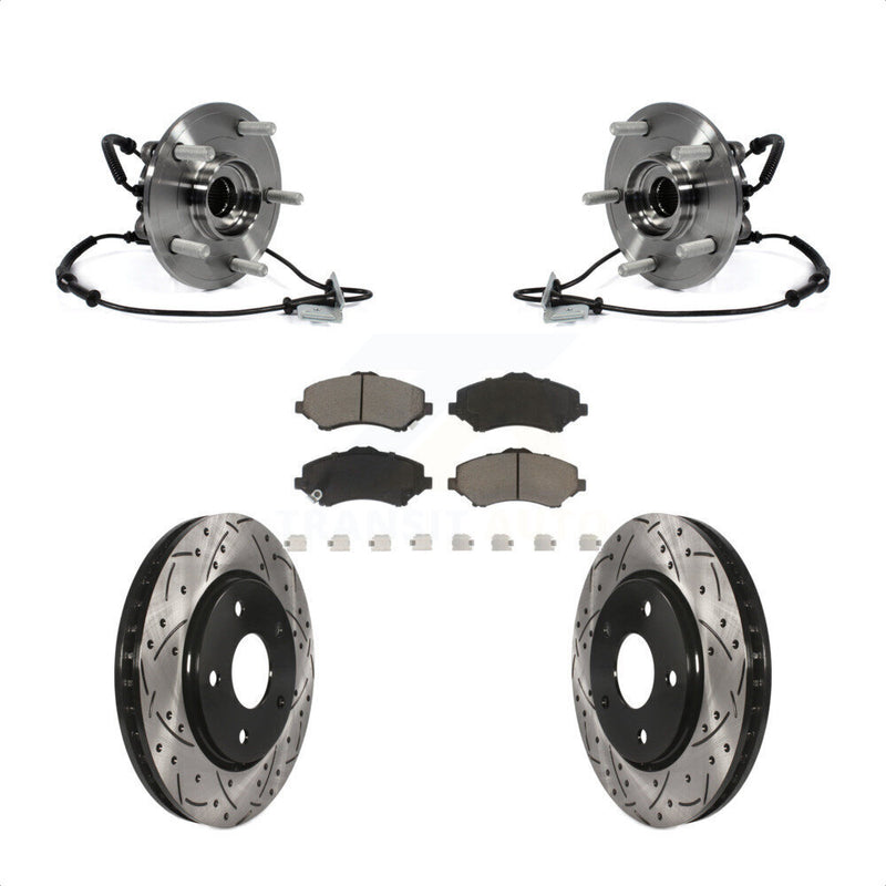 Transit Auto KBB-120334 Wheel Bearing and Hub Assembly for 2012-2016 Volkswagen Routan, Chrysler Town & Country, Dodge Grand Caravan & more - Front product image