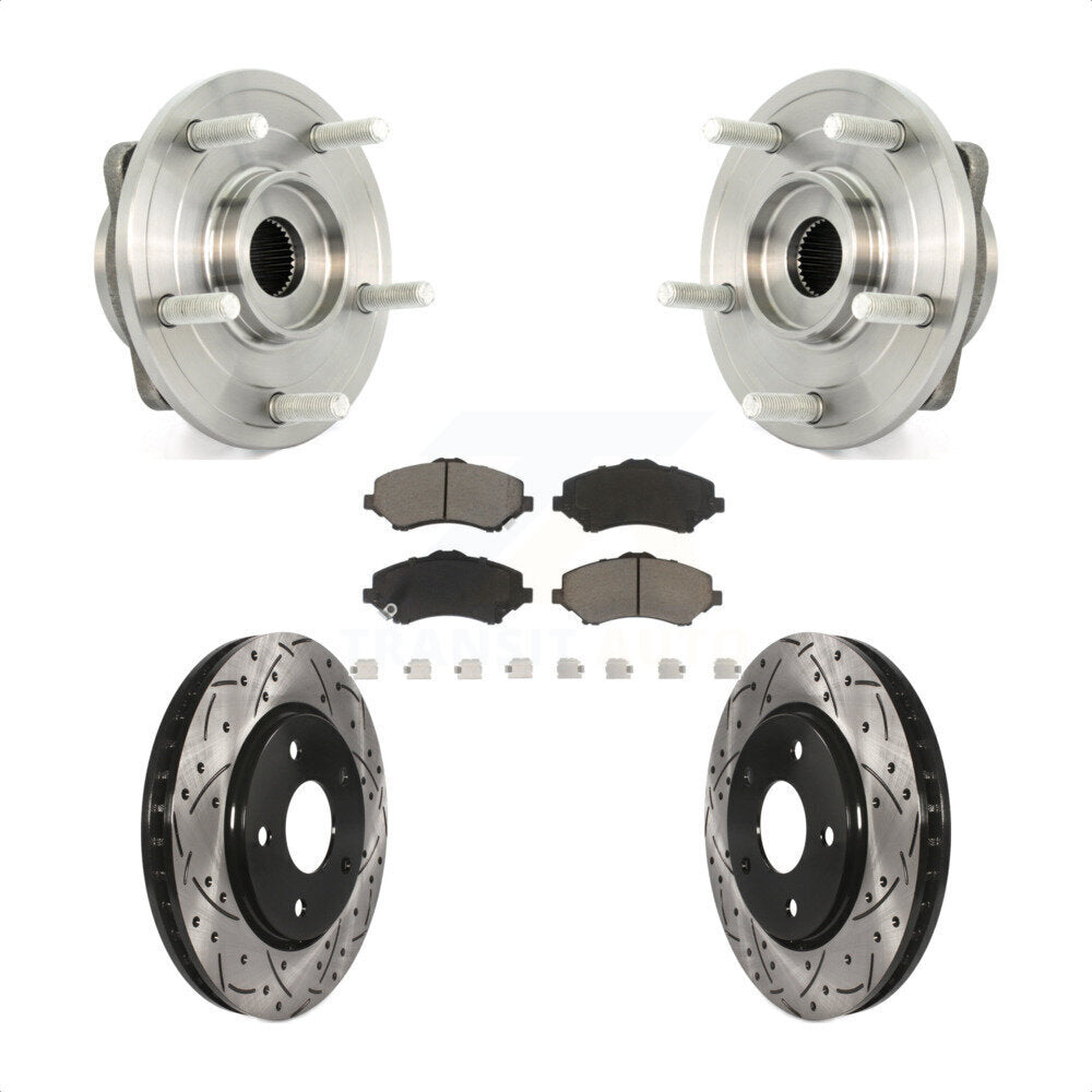 Transit Auto KBB-120337 Wheel Bearing and Hub Assembly for 2009-2013 Dodge Journey - Front product image