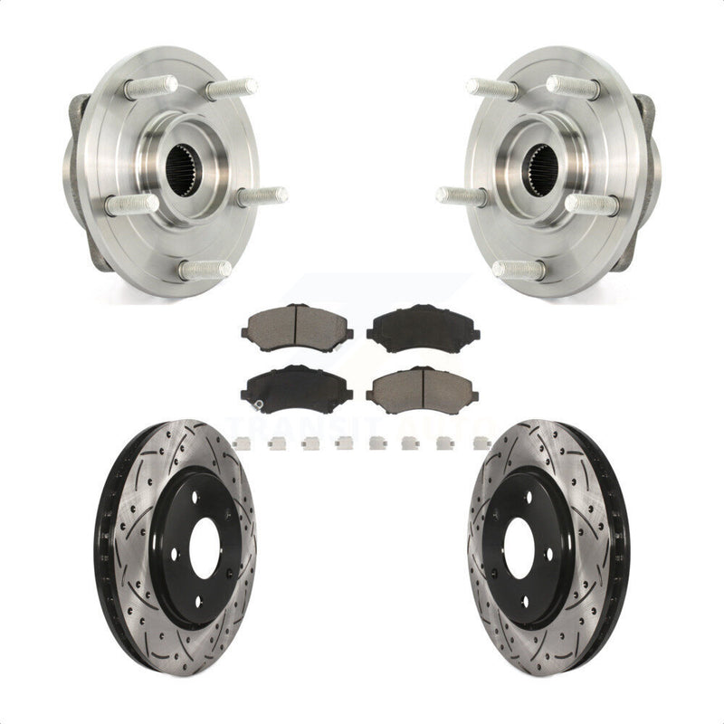 Transit Auto KBB-120337 Wheel Bearing and Hub Assembly for 2009-2013 Dodge Journey - Front product image