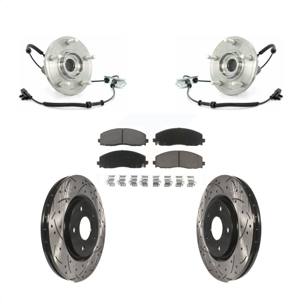 Transit Auto KBB-120338 Wheel Bearing and Hub Assembly for 2009-2012 Volkswagen Routan - Front product image