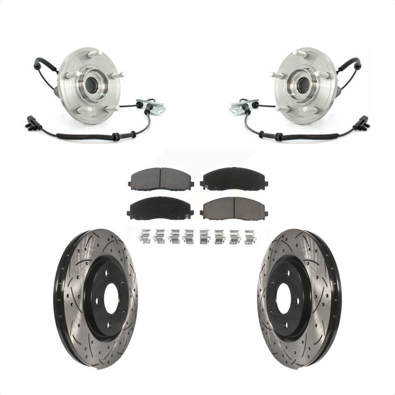 Transit Auto KBB-120338 Wheel Bearing and Hub Assembly for 2009-2012 Volkswagen Routan - Front product image