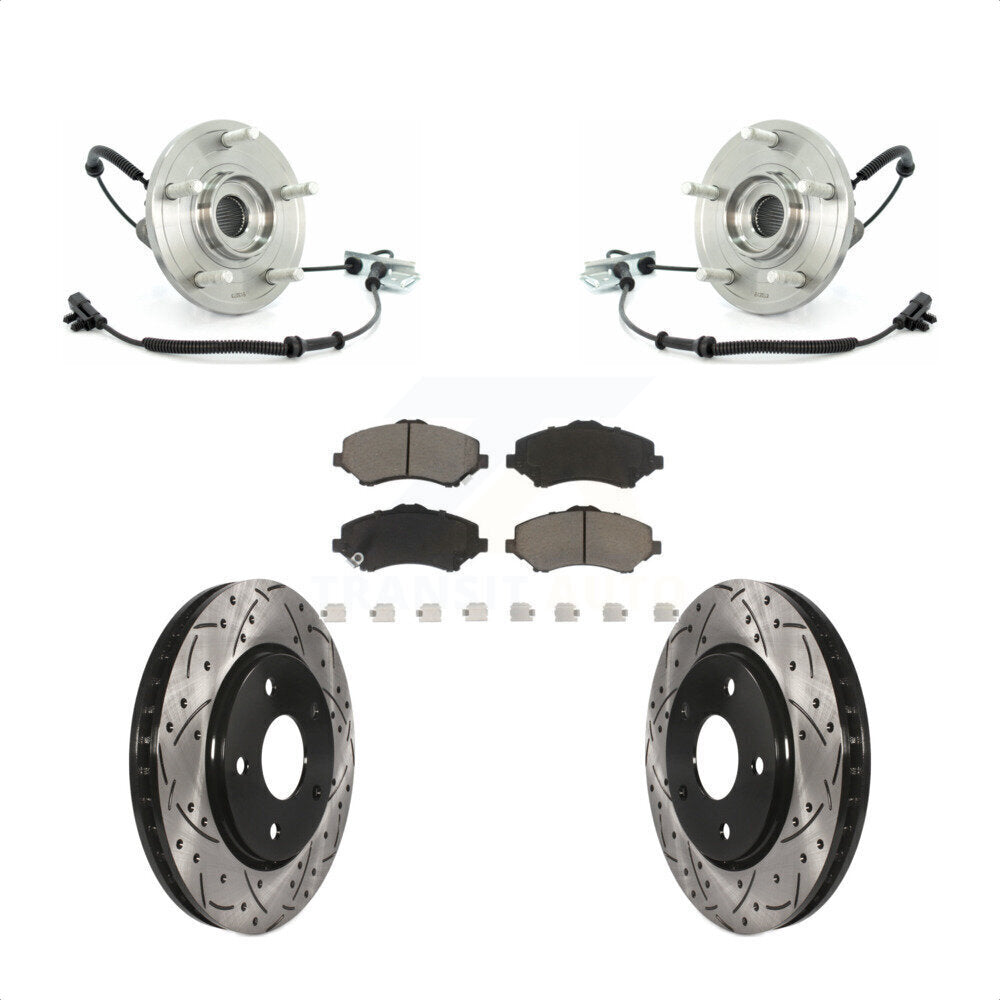 Transit Auto KBB-120339 Wheel Bearing and Hub Assembly for 2008-2012 Volkswagen Routan, Chrysler Town & Country, Dodge Grand Caravan - Front product image