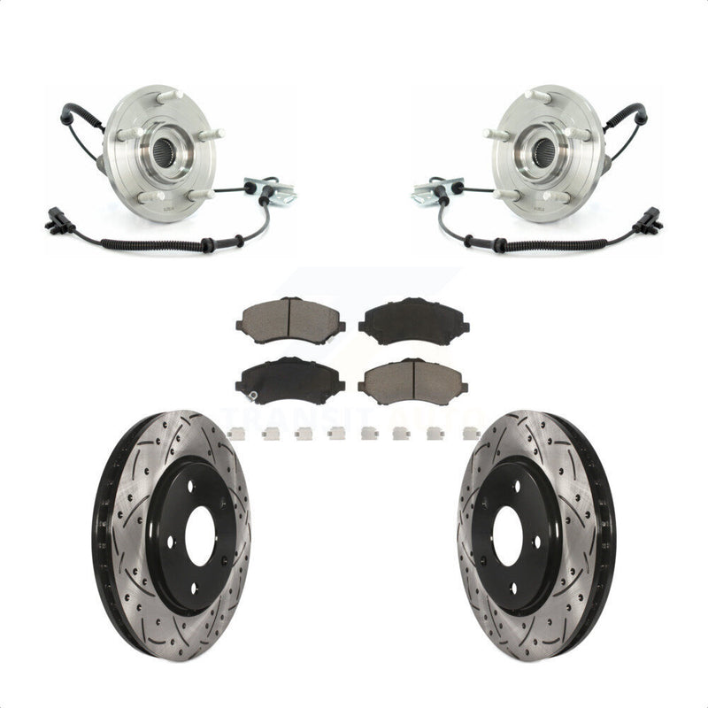 Transit Auto KBB-120339 Wheel Bearing and Hub Assembly for 2008-2012 Volkswagen Routan, Chrysler Town & Country, Dodge Grand Caravan - Front product image