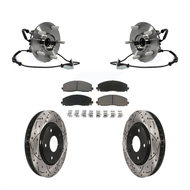 Transit Auto KBB-120340 Wheel Bearing and Hub Assembly for 2017-2018 Dodge Grand Caravan - Front product image