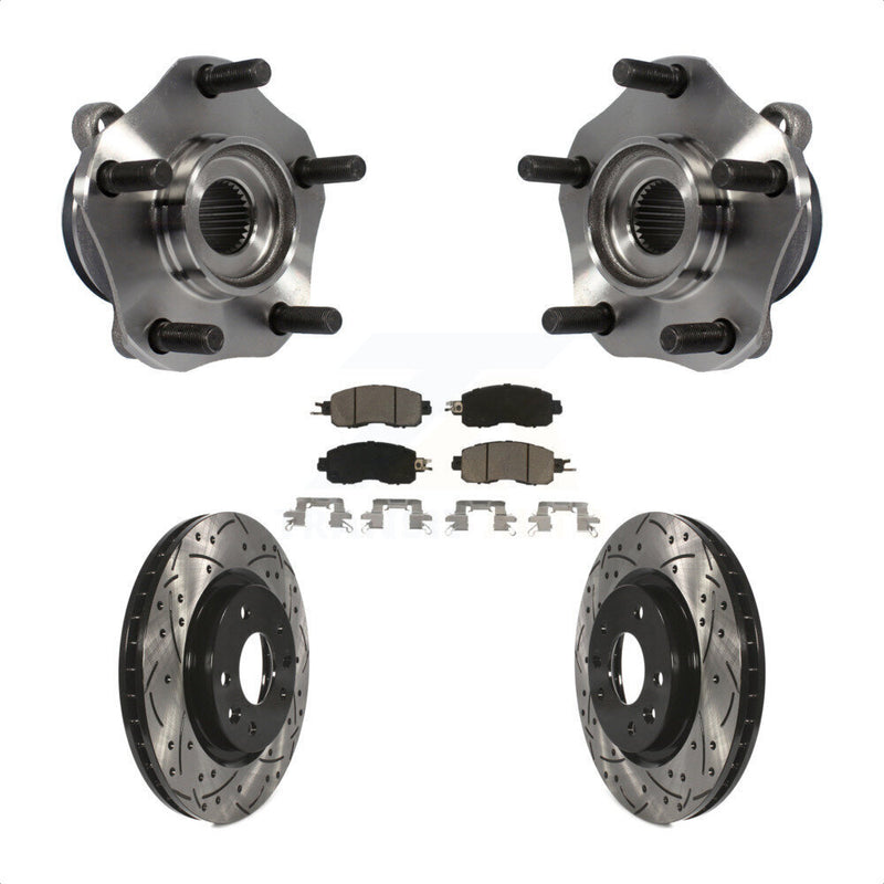 Transit Auto KBB-120341 Wheel Bearing and Hub Assembly for 2014-2017 Nissan LEAF - Front product image