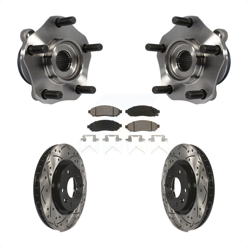 Transit Auto KBB-120342 Wheel Bearing and Hub Assembly for 2015 Nissan LEAF - Front product image
