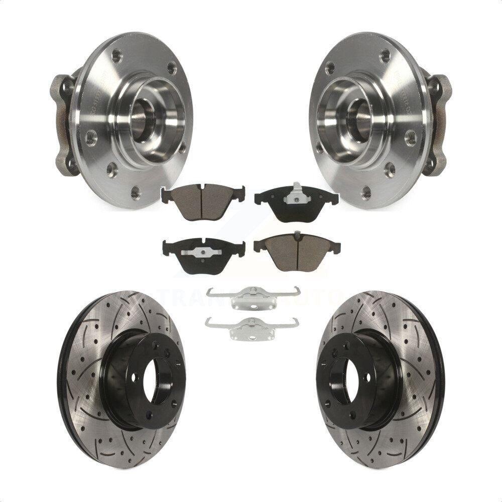 Transit Auto KBB-120343 Wheel Bearing and Hub Assembly for 2013-2015 BMW X1 - Front product image