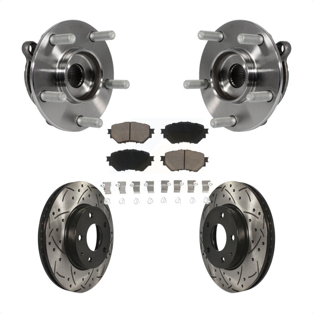 Transit Auto KBB-120350 Wheel Bearing and Hub Assembly for 2014-2018 Mazda 3 Sport, Mazda 3 - Front product image