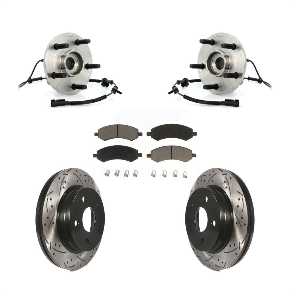 Transit Auto KBB-120352 Wheel Bearing and Hub Assembly for 2006-2009 Dodge Ram 1500 - Front product image
