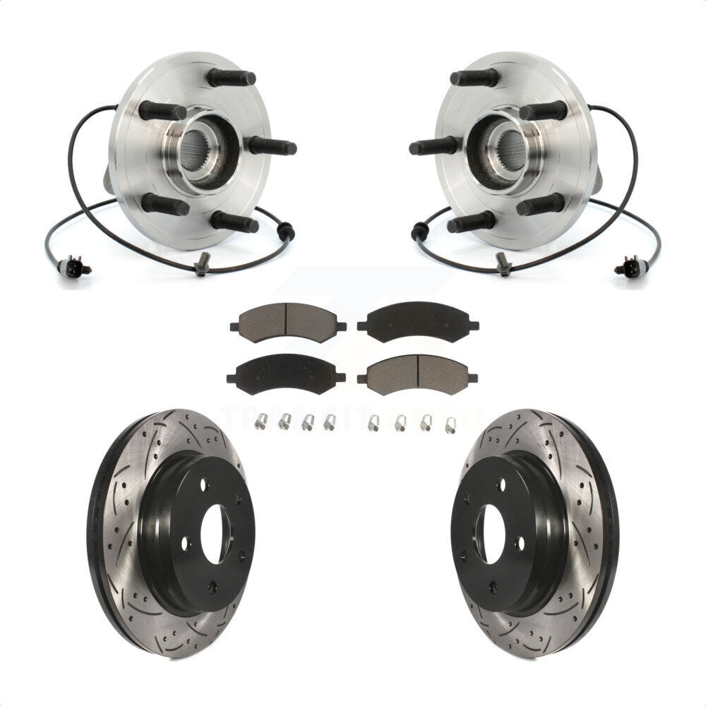 Transit Auto KBB-120354 Wheel Bearing and Hub Assembly for 2007-2009 Chrysler Aspen, Dodge Durango - Front product image
