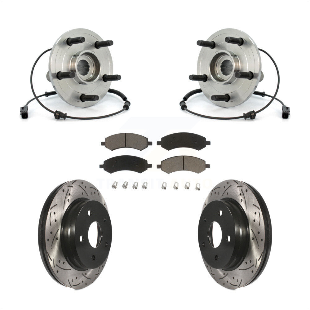 Transit Auto KBB-120356 Wheel Bearing and Hub Assembly for 2009-2011 Ram 1500, Dodge Ram 1500 - Front product image