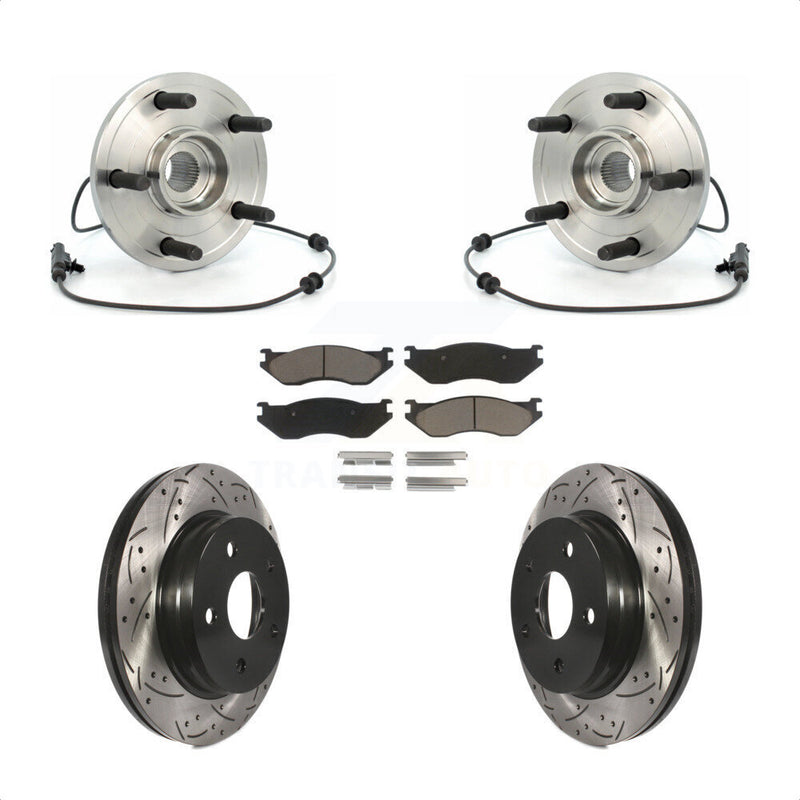 Transit Auto KBB-120357 Wheel Bearing and Hub Assembly for 2004-2005 Dodge Durango - Front product image