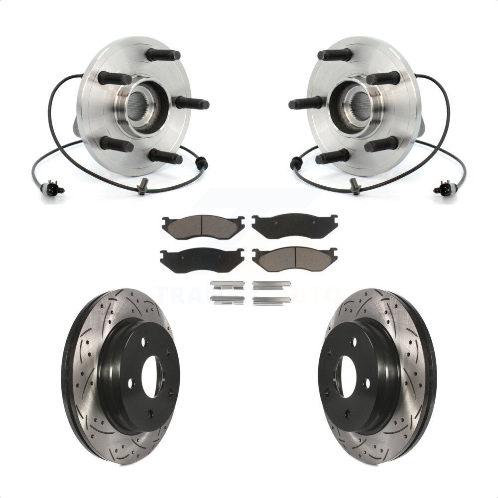 Transit Auto KBB-120358 Wheel Bearing and Hub Assembly for 2006 Dodge Durango - Front product image