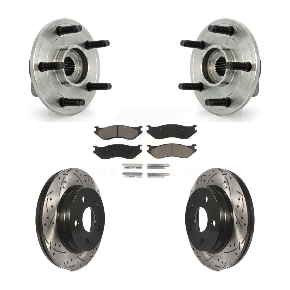 Transit Auto KBB-120359 Wheel Bearing and Hub Assembly for 2002-2005 Dodge Ram 1500 - Front product image