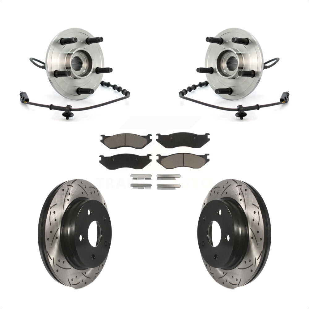 Transit Auto KBB-120360 Wheel Bearing and Hub Assembly for 2002-2005 Dodge Ram 1500 - Front product image