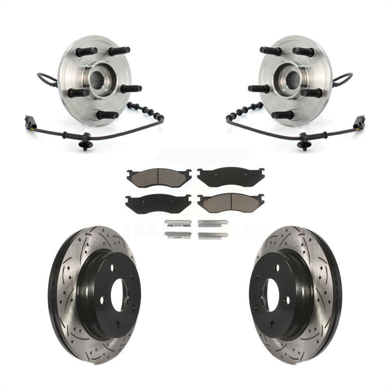 Transit Auto KBB-120360 Wheel Bearing and Hub Assembly for 2002-2005 Dodge Ram 1500 - Front product image