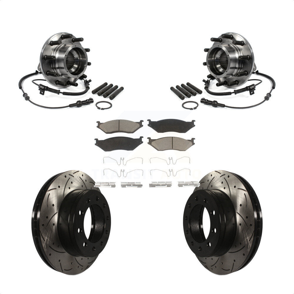Transit Auto KBB-120361 Wheel Bearing and Hub Assembly for 2005-2010 Ford F-550 Super Duty - Front product image