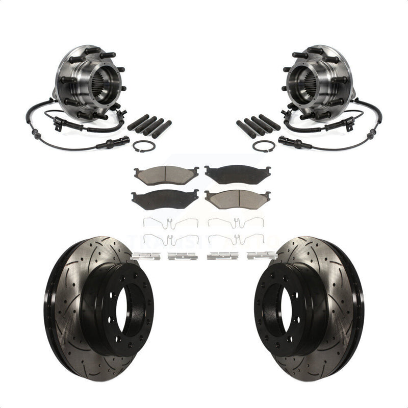 Transit Auto KBB-120361 Wheel Bearing and Hub Assembly for 2005-2010 Ford F-550 Super Duty - Front product image