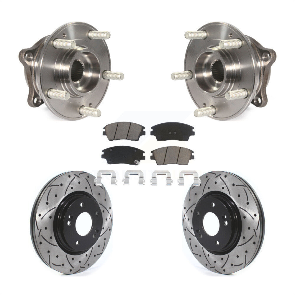 Transit Auto KBB-120364 Wheel Bearing and Hub Assembly for 2016-2022 Kia Sportage, Hyundai Tucson - Front product image