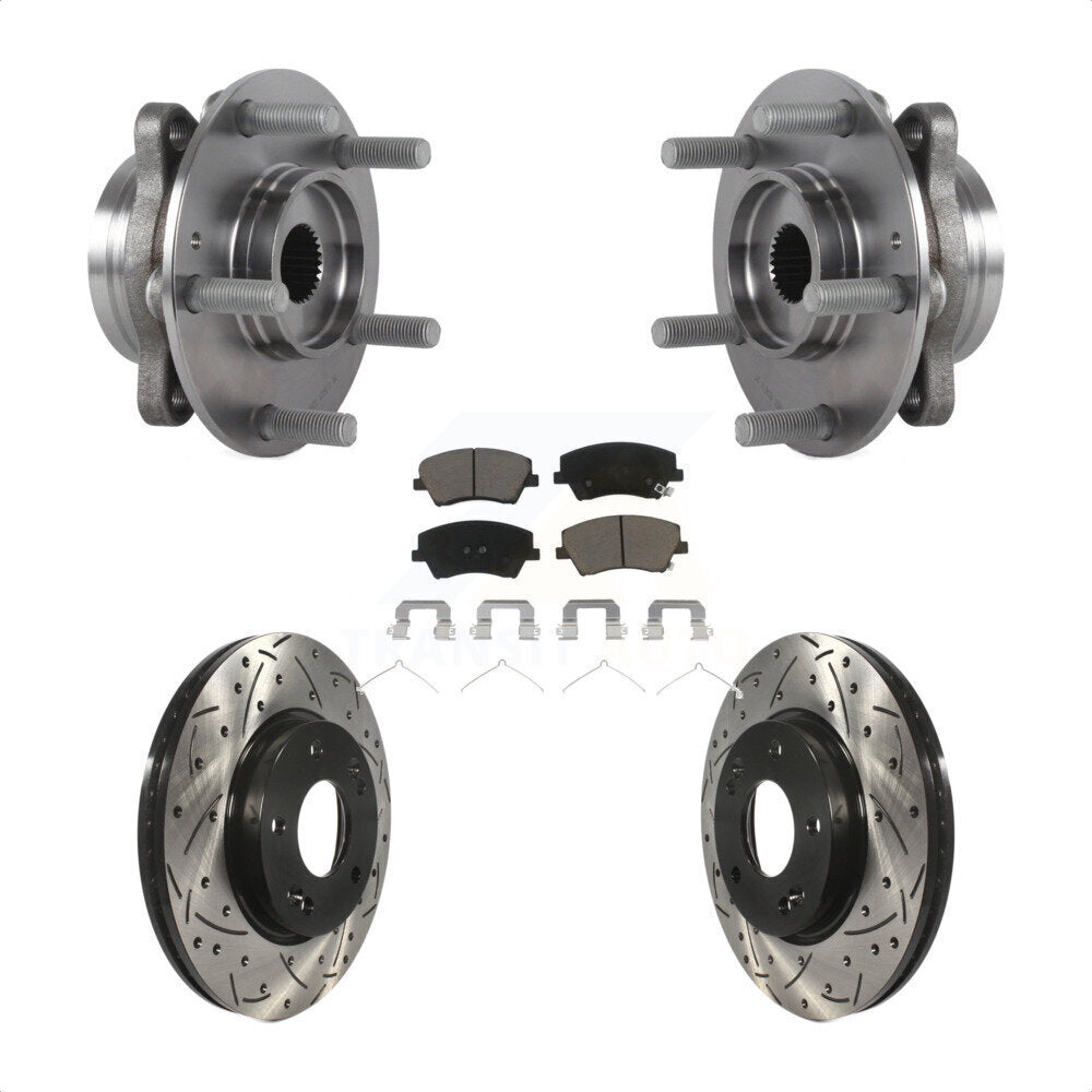 Transit Auto KBB-120367 Wheel Bearing and Hub Assembly for 2017-2020 Hyundai Elantra - Front product image