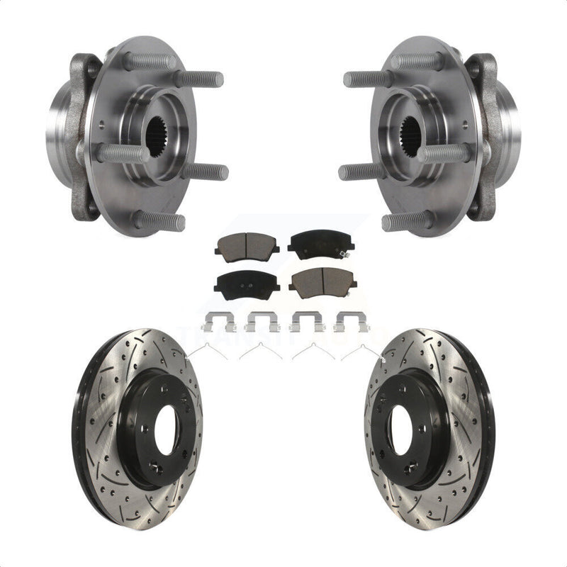 Transit Auto KBB-120367 Wheel Bearing and Hub Assembly for 2017-2020 Hyundai Elantra - Front product image