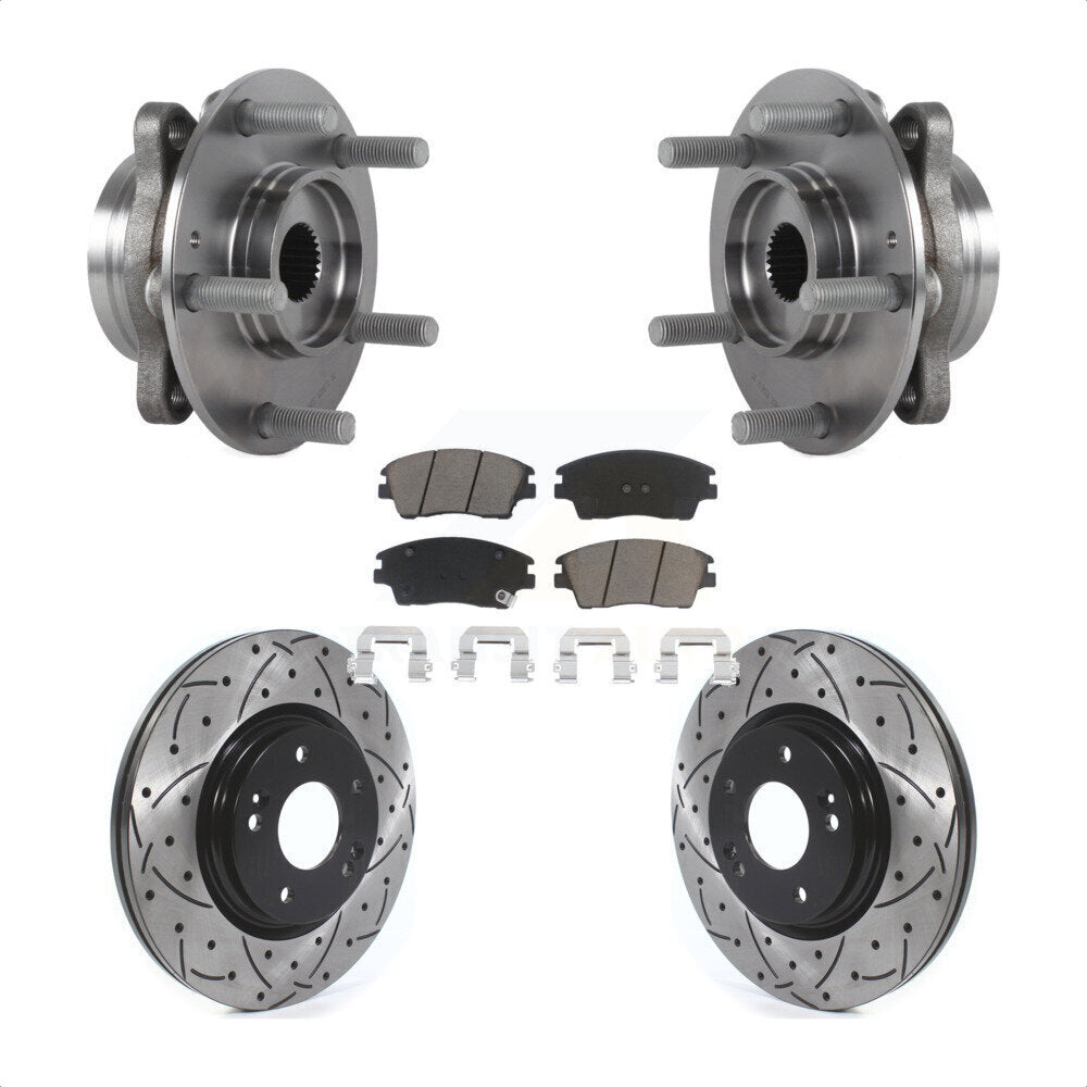 Transit Auto KBB-120368 Wheel Bearing and Hub Assembly for 2017-2020 Hyundai Elantra - Front product image