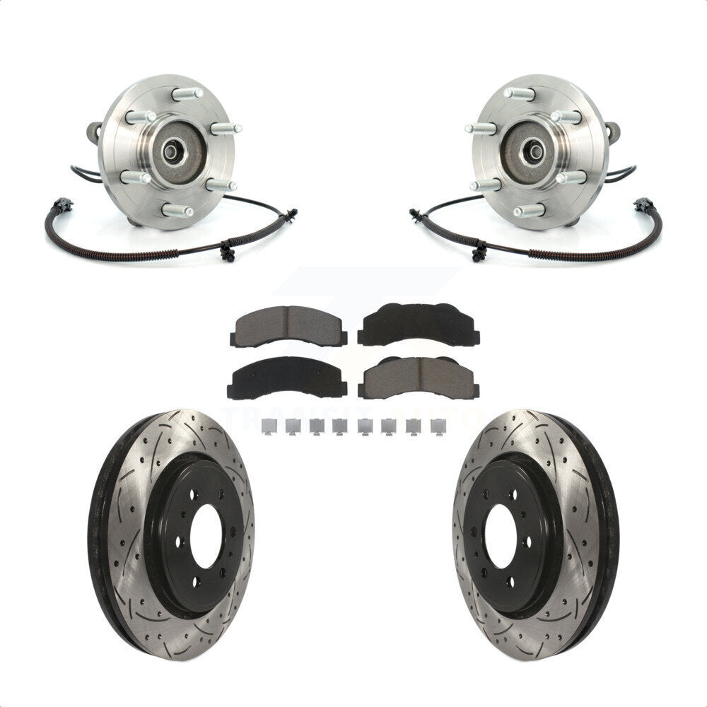 Transit Auto KBB-120376 Wheel Bearing and Hub Assembly for 2010-2014 Ford F-150, Ford Expedition, Lincoln Navigator - Front product image