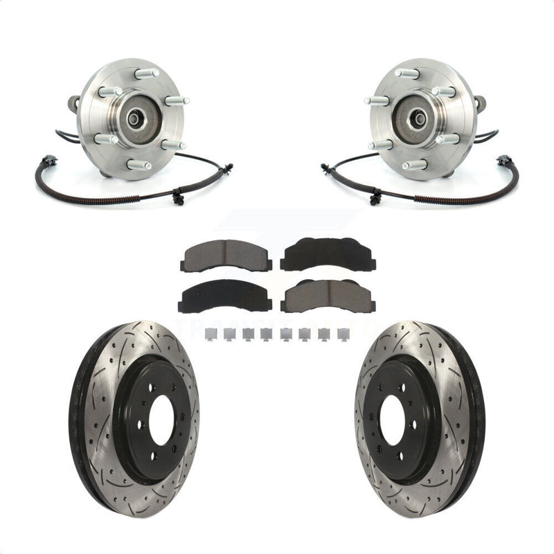 Transit Auto KBB-120376 Wheel Bearing and Hub Assembly for 2010-2014 Ford F-150, Ford Expedition, Lincoln Navigator - Front product image